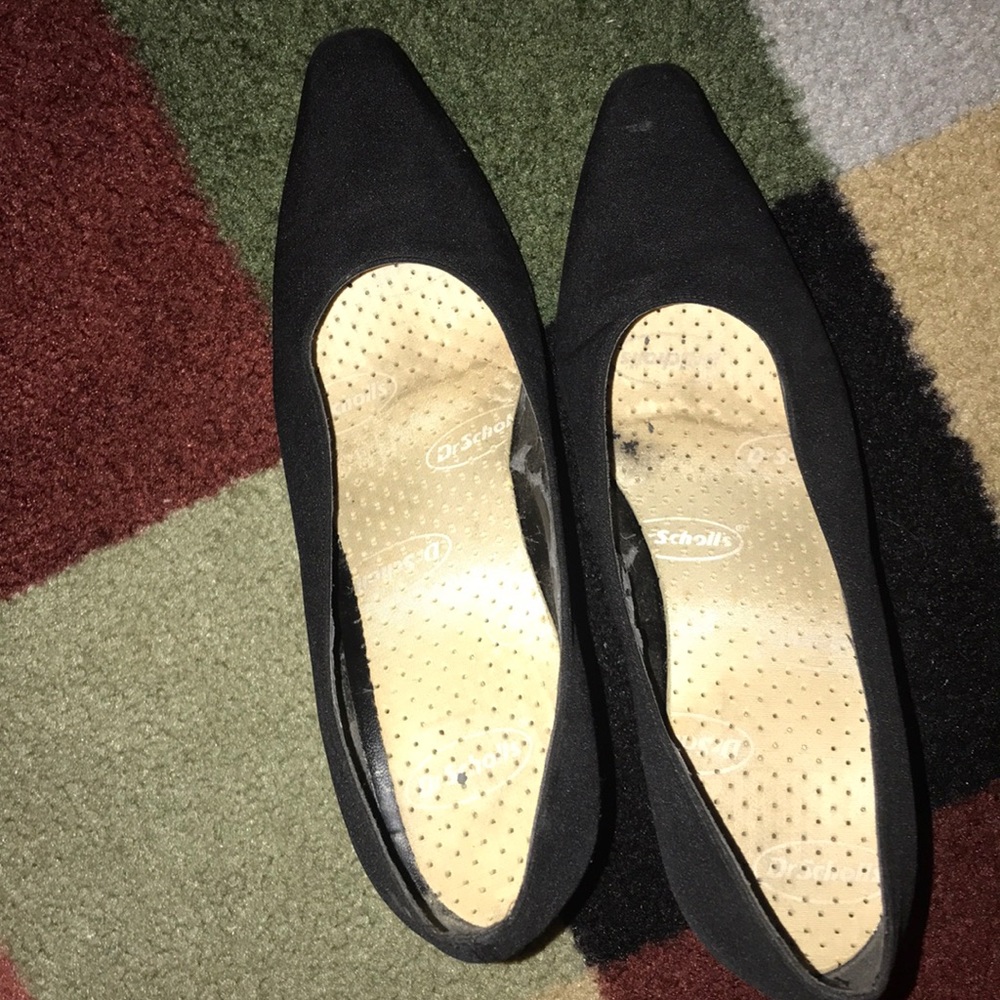 Black heels.